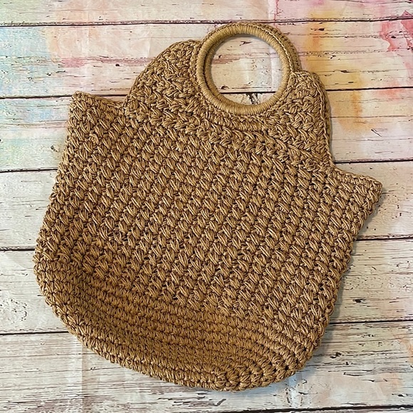 Zara Handbags - Zara Straw Bag